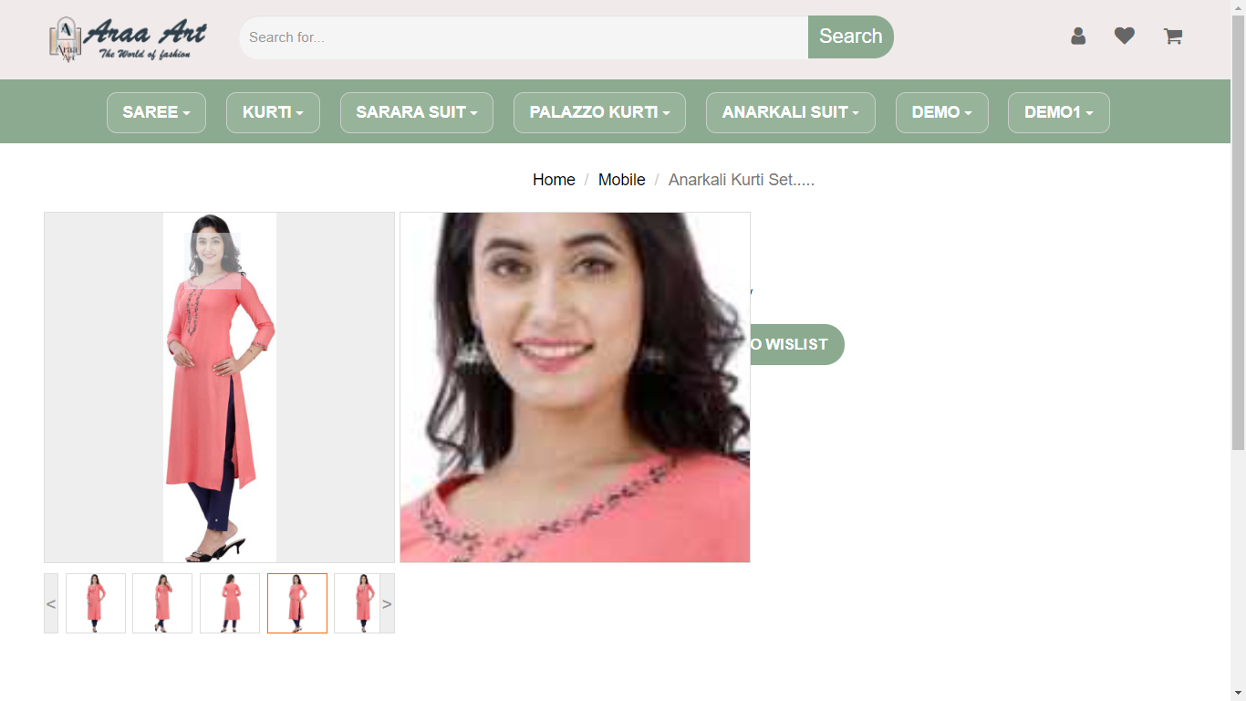 Araaart - E-commerce Platform