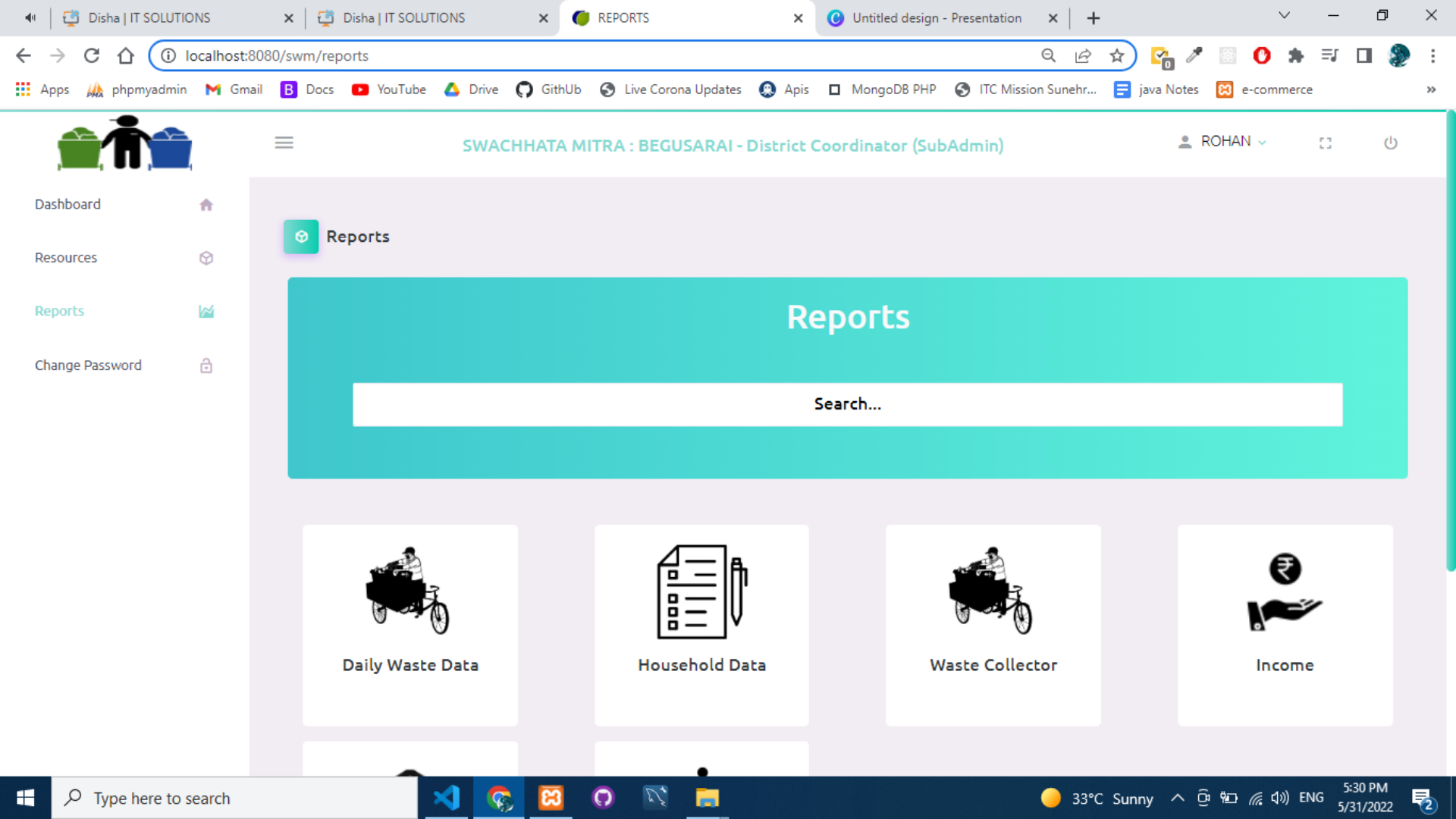 SWMS - Solid Waste Management System
